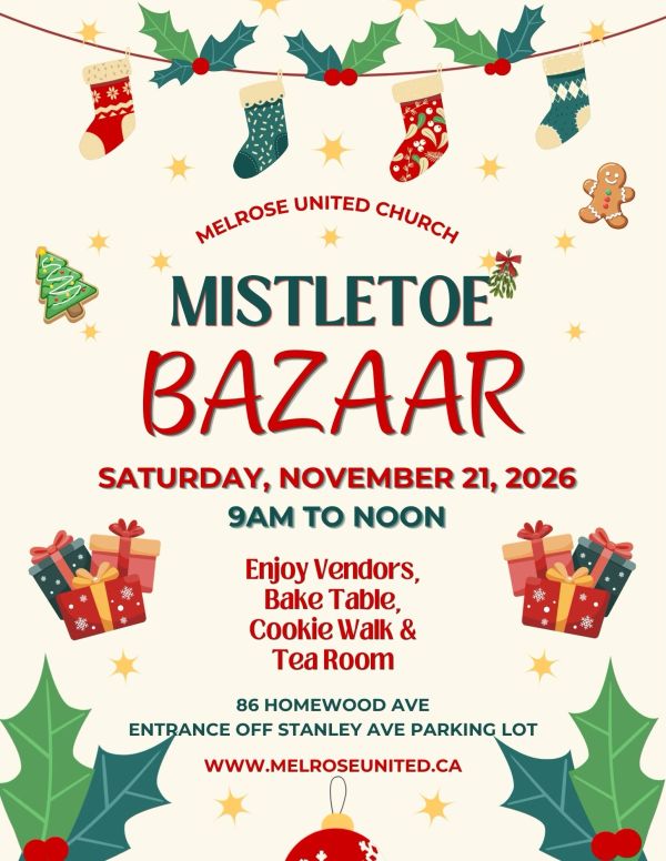 Mistletoe Bazaar Poster