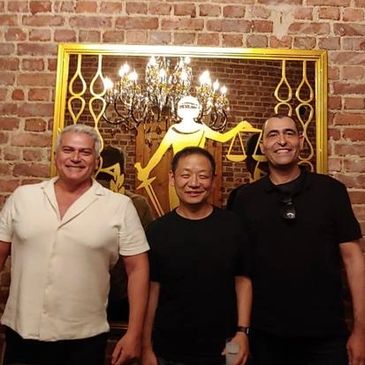 Our co-founders Ulusoy Erdoğan and Javier Sanchez Marcos together with BSN and Red Date co-founder Y