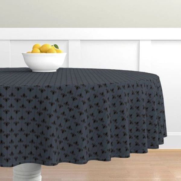 Bat Pattern Design as an Ad for Spoonflower site