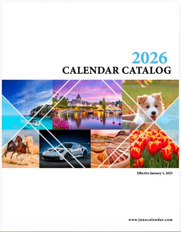 2026 Juno Calendars catalog cover