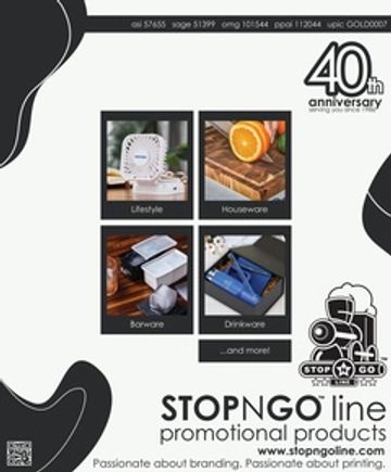 Propel Print 2026 StopNGo Line catalog cover