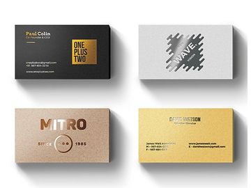 Premium Spot Foil Business Cards