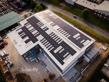 Blackburn Chemicals Solar PV system