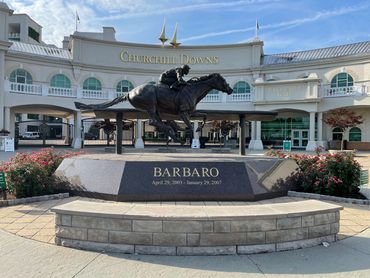 Barbaro memorial statue