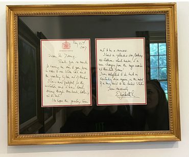 Framed letters