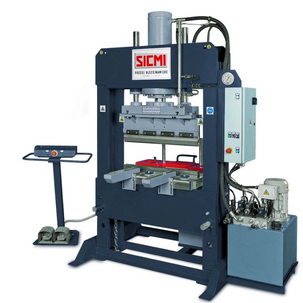 Automated hydraulic press by SICMI Italy