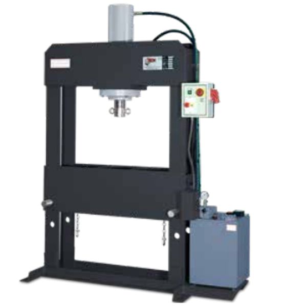 Manual workshop hydraulic press by SICMI