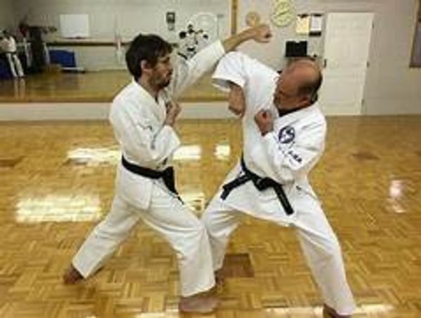 Karate Class demonstration