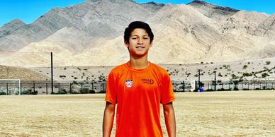 Enzo with ODP Uniform when he participated in Phoenix Arizona
