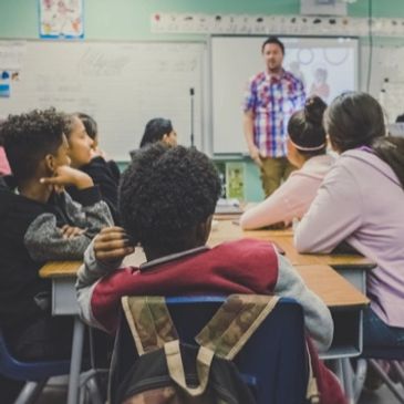 Teacher teaching to Title1 students