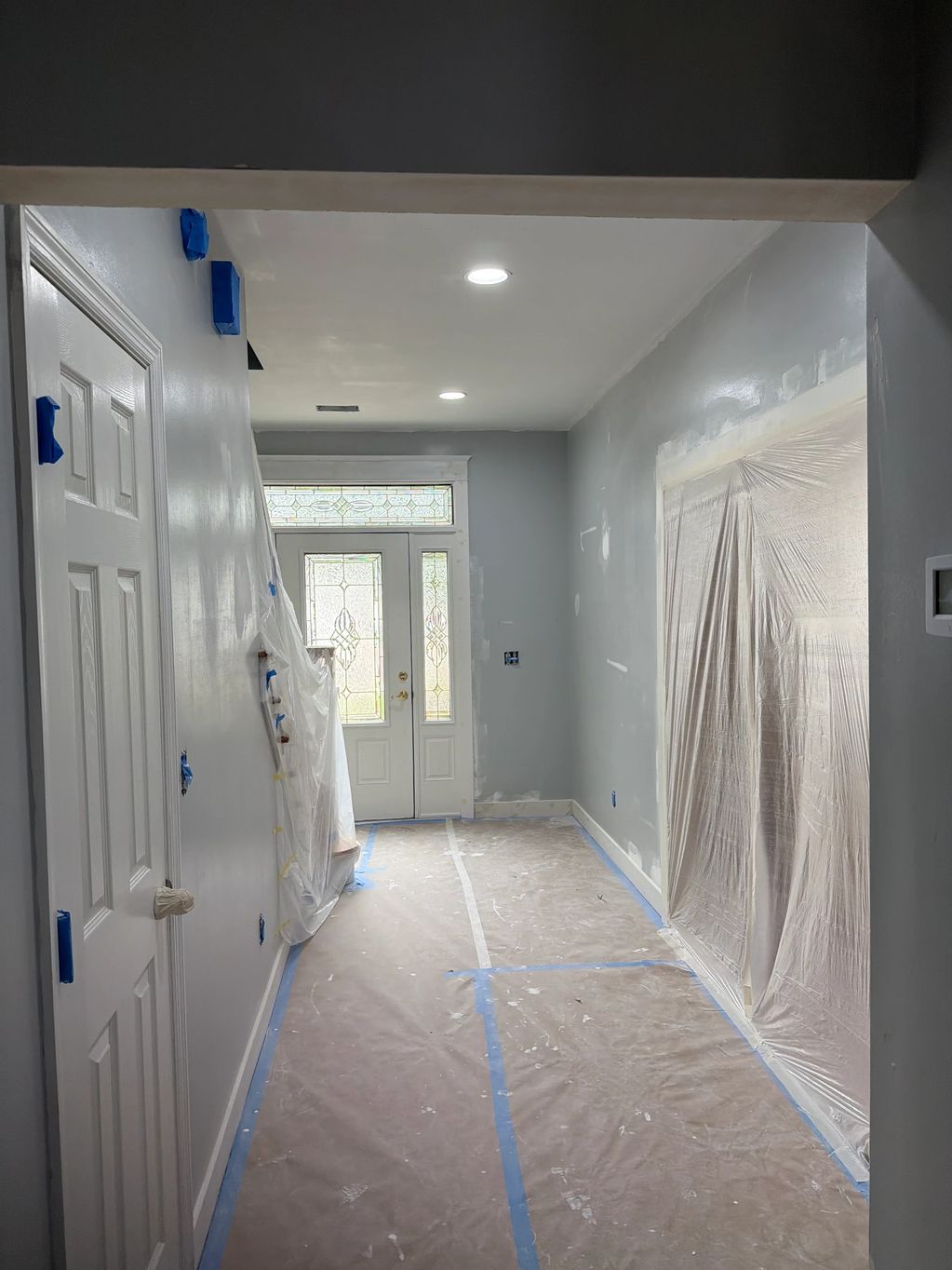 IPopcorn removal and paint 