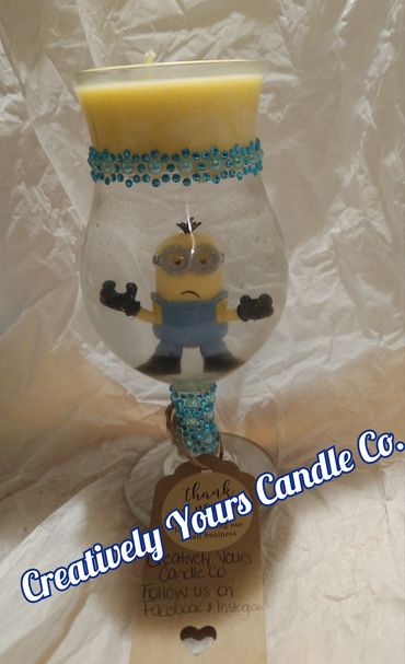 Minion Water Candle