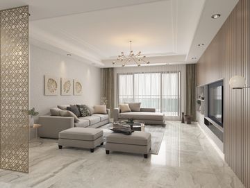 3D image of an interior space