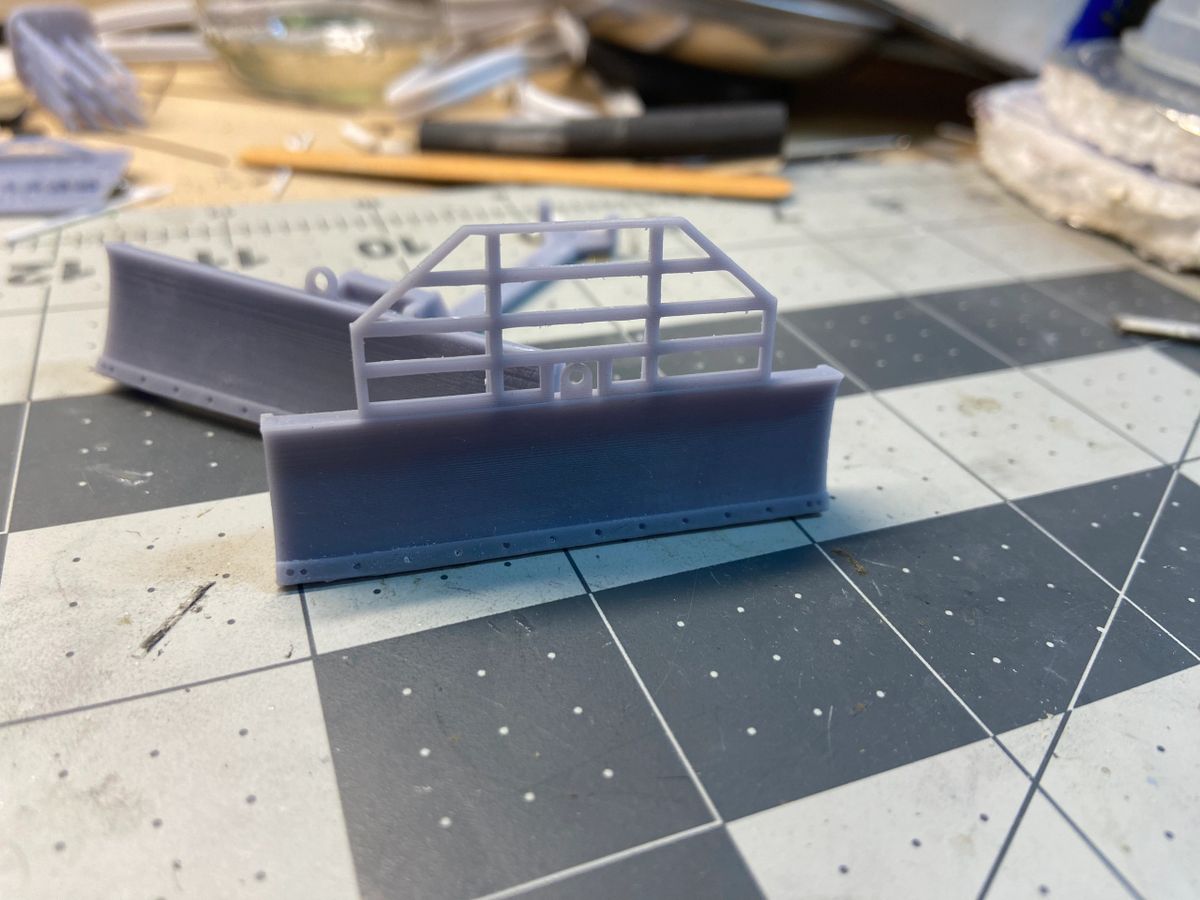 12' Dozer Blade Kit Tall Narrow Silage Guards FWA Mounts