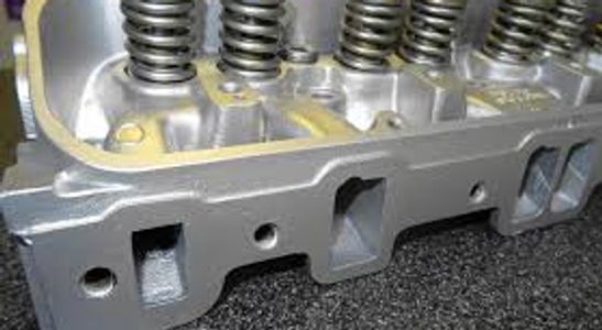 Vapor blasted valves