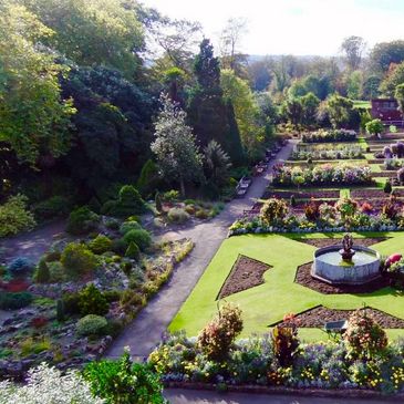 Glasshouse at Swansea Botanic Gardens in Singleton Park