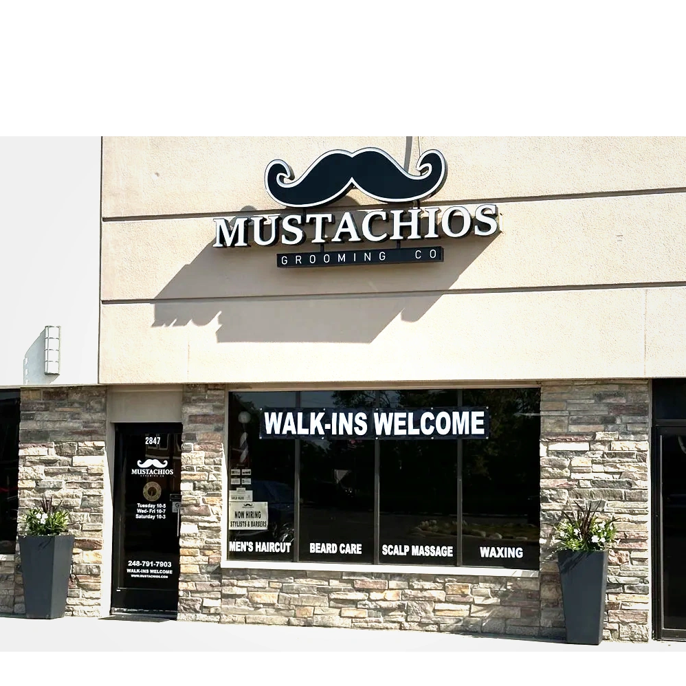 Mustachios Grooming Company Located in Keego Harbor Michigan