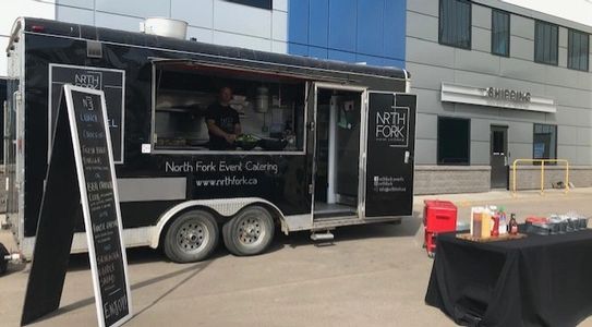 business lunch food truck catering