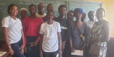 We are currently supporting eight students who are majoring in nursing, pre-medicine, engineering an