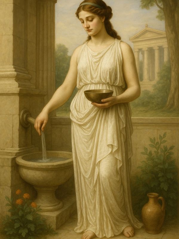 The Goddess Hygeia 