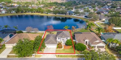 5 bedroom home for sale in East Orlando cypress lakes 32820. Waterfront home in good school district