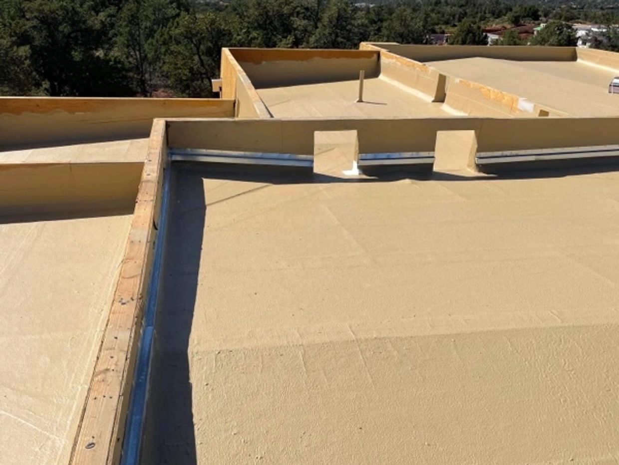 new construction roofing Sedona, Monolithic Roofing, Seamless roofing, fluid applied roofing