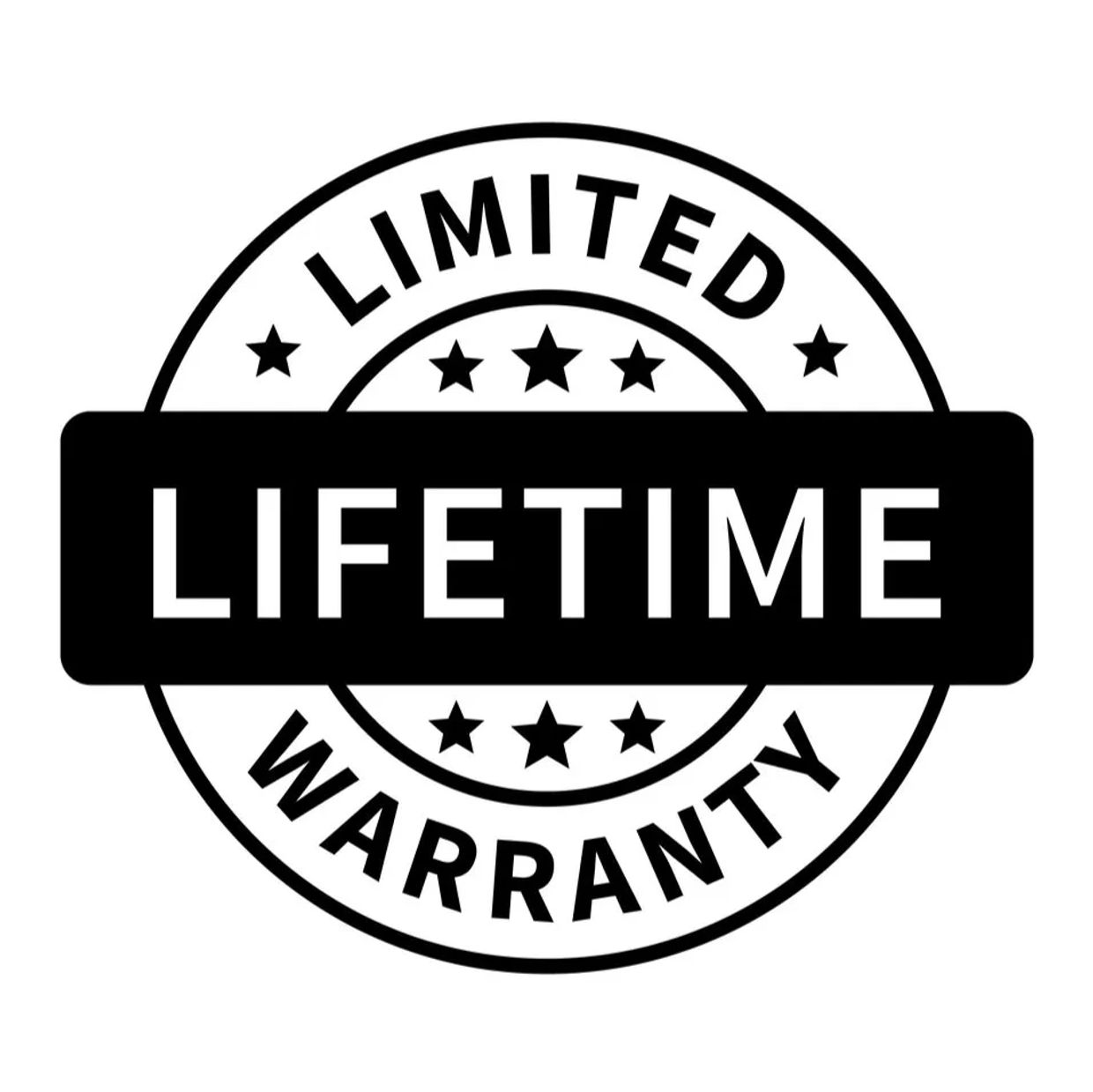 limited lifetime warranty for rod hole repair