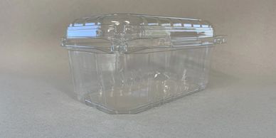 Clear Vented Clamshell Berry Container (1 Pint & 480/Case)