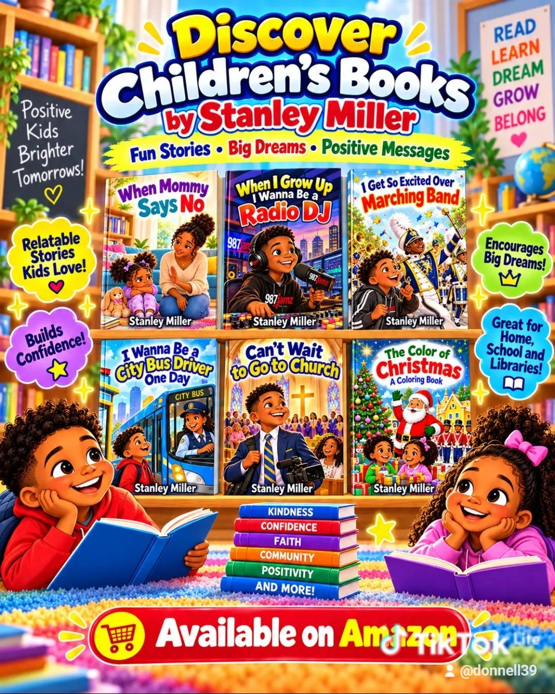 All books Now On Amazon, to order just tap the cover 