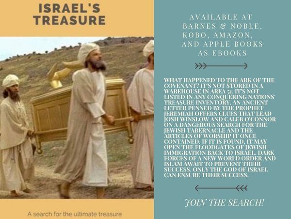The prophet Jeremiah and Jewish Priests hiding the Ark of the Covenant.
