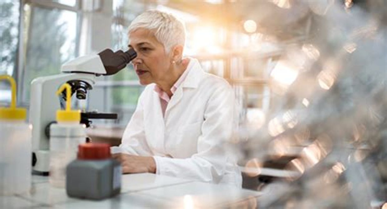 CLINIX clinical researcher at work station …