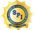Gold badge of Society of Professional Investigators.