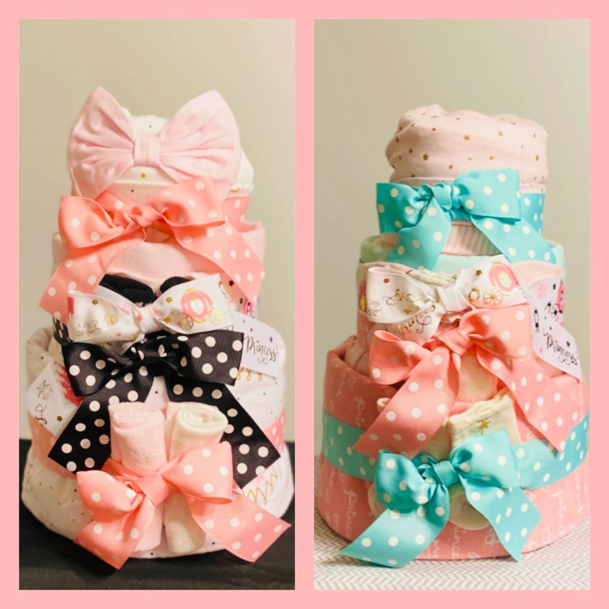 Princess Diaper Cake