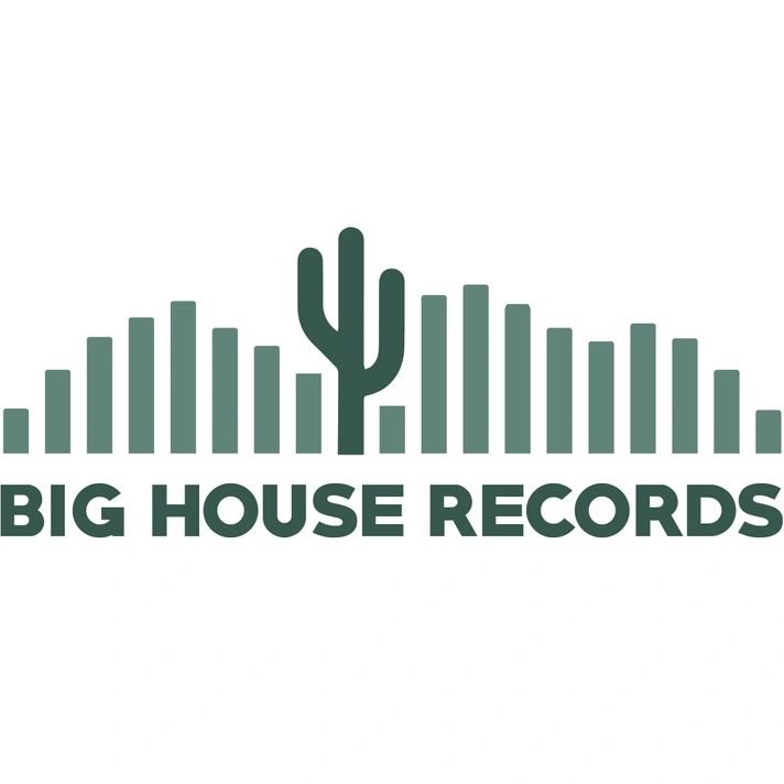 Logo of Big House Records featuring a cactus and sound wave bars.