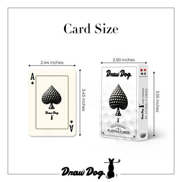 Take them anywhere! Our cards are sized for comfort and ease of use. 