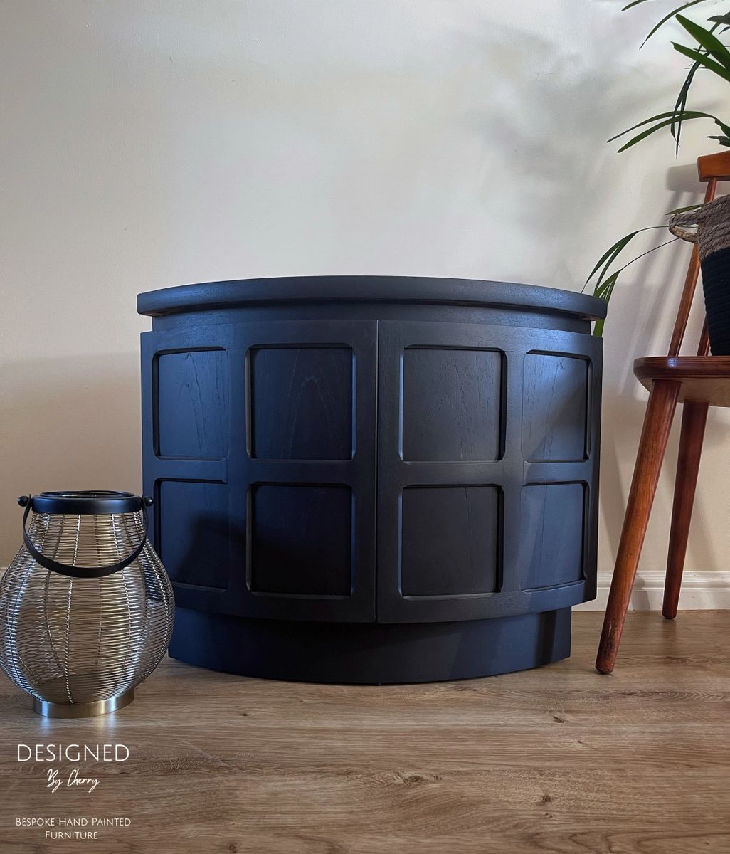 Nathan MidCentury Teak Low Corner Cocktail