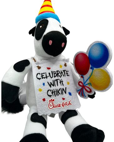 Chick-fil-A Cow Ball Ornament