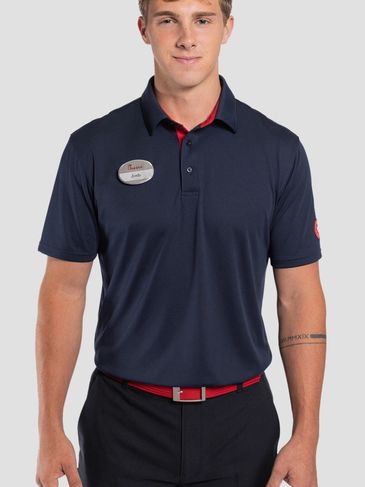 Camisetas tipo polo de uniforme de comida rápida - Duraderas y cómodas, image size:365x487