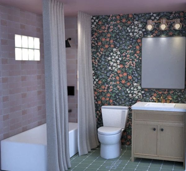 BUDGET BATHROOM RENOVATUON