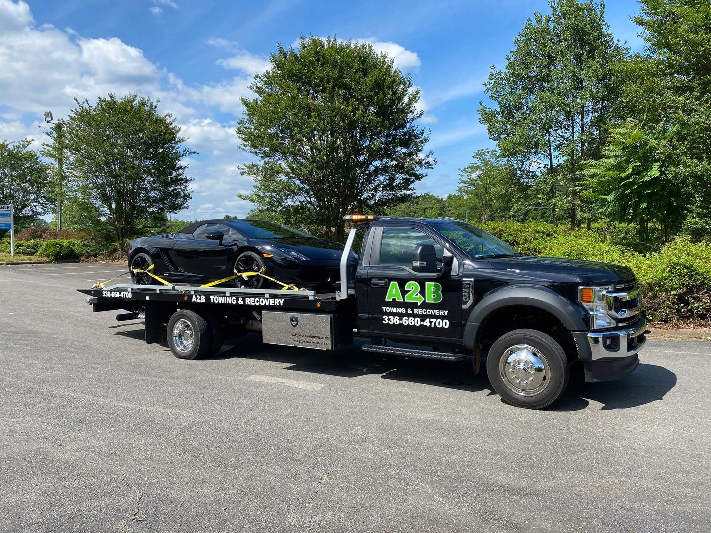 A2B Towing and Recovery Inc logo