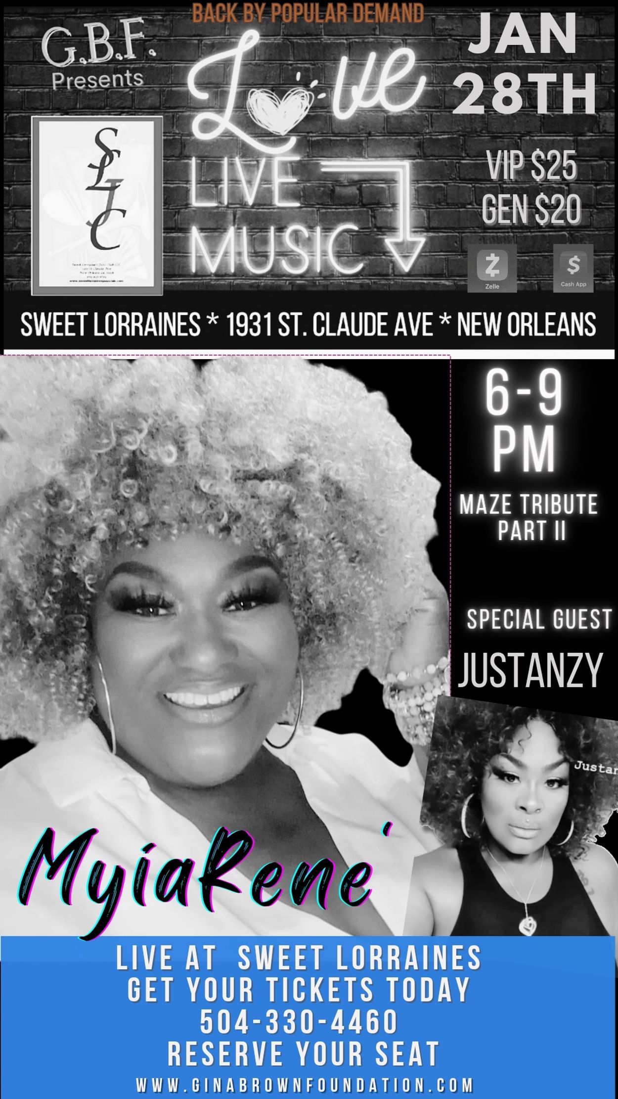 Maze Tribute II presented by MyiaRene' featuring JusTanzy is guaranteed to bring Happy Feelings. Cal