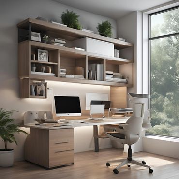 Functional elegant workstations for contemporary offices 