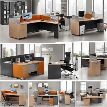 Luxurious office cabin furniture for executive spaces 