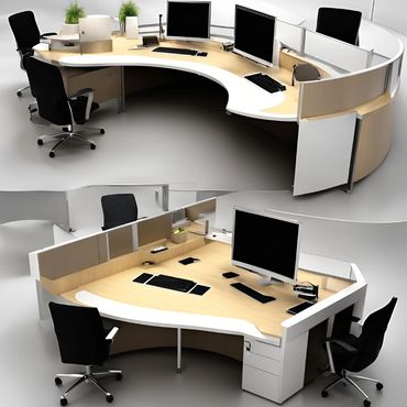 High-quality workstation furniture for office comfort 