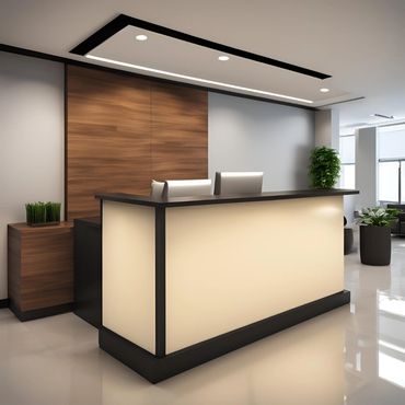 Comfortable and stylish reception seating solution 