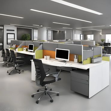 Modern workstation furniture elevating office style 