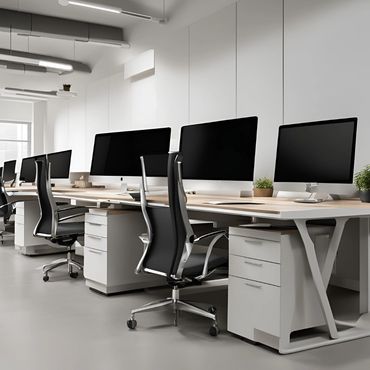 Professional workstation furniture meeting office needs 