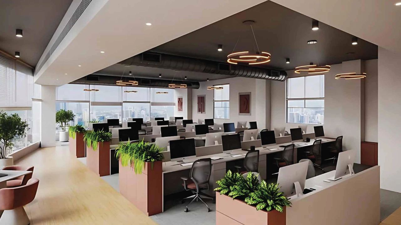 Modern Office Decor — Originally, image size:1280x720