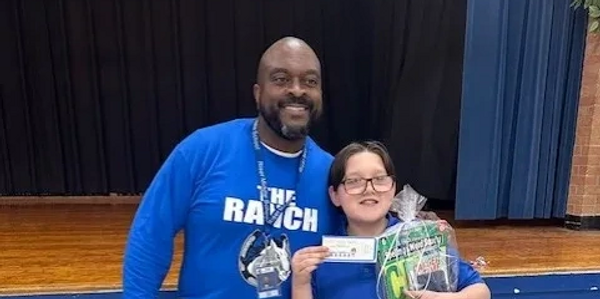 Contest winner for one of our events 