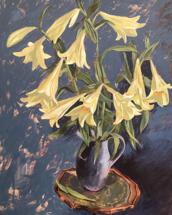 Lilies in a Vase